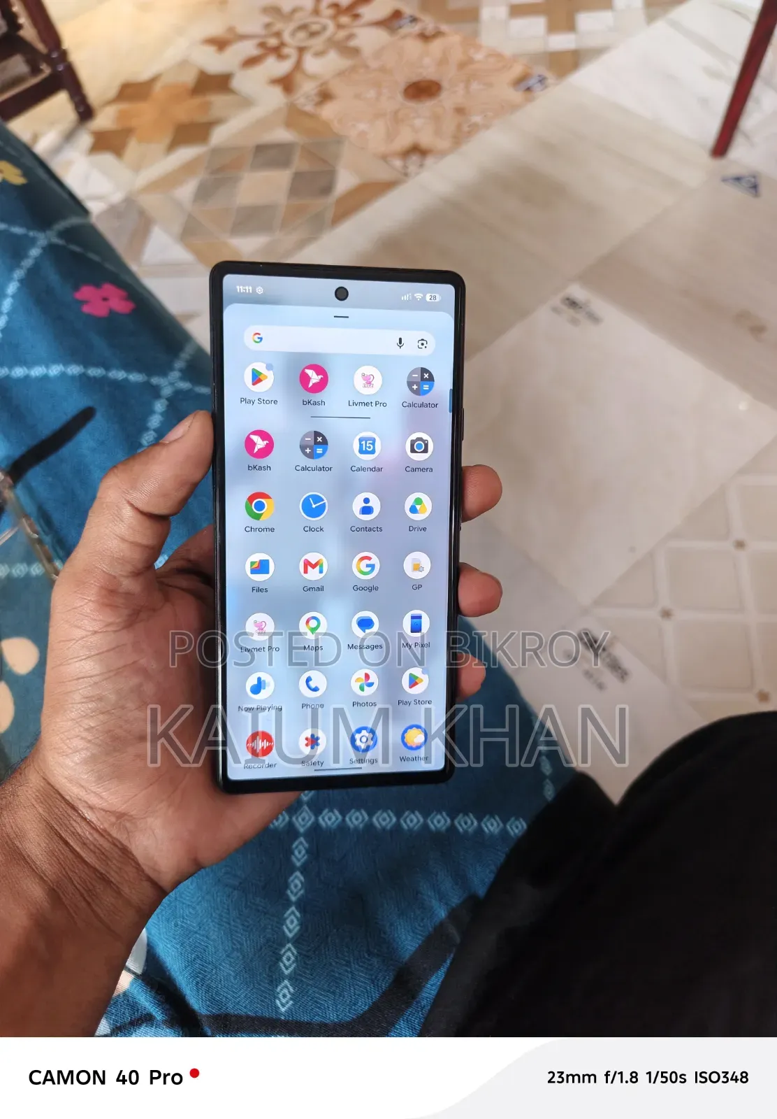 Google Pixel 6 128 GB Black
