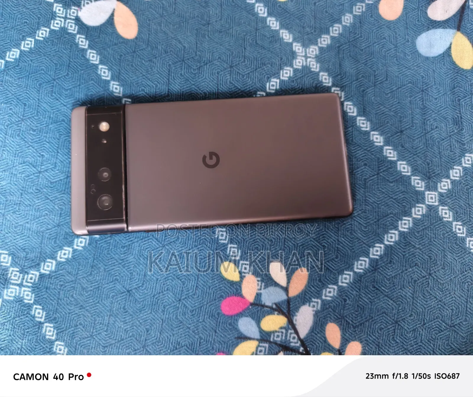 Google Pixel 6 128 GB Black