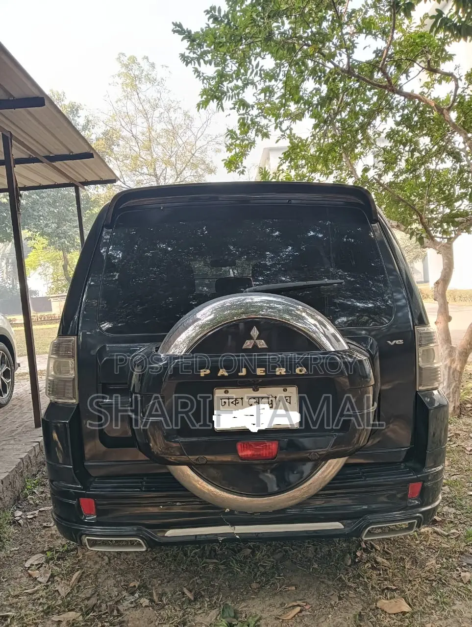 মিতসুবিশি পাজেরো ২০০৮ গ্রে