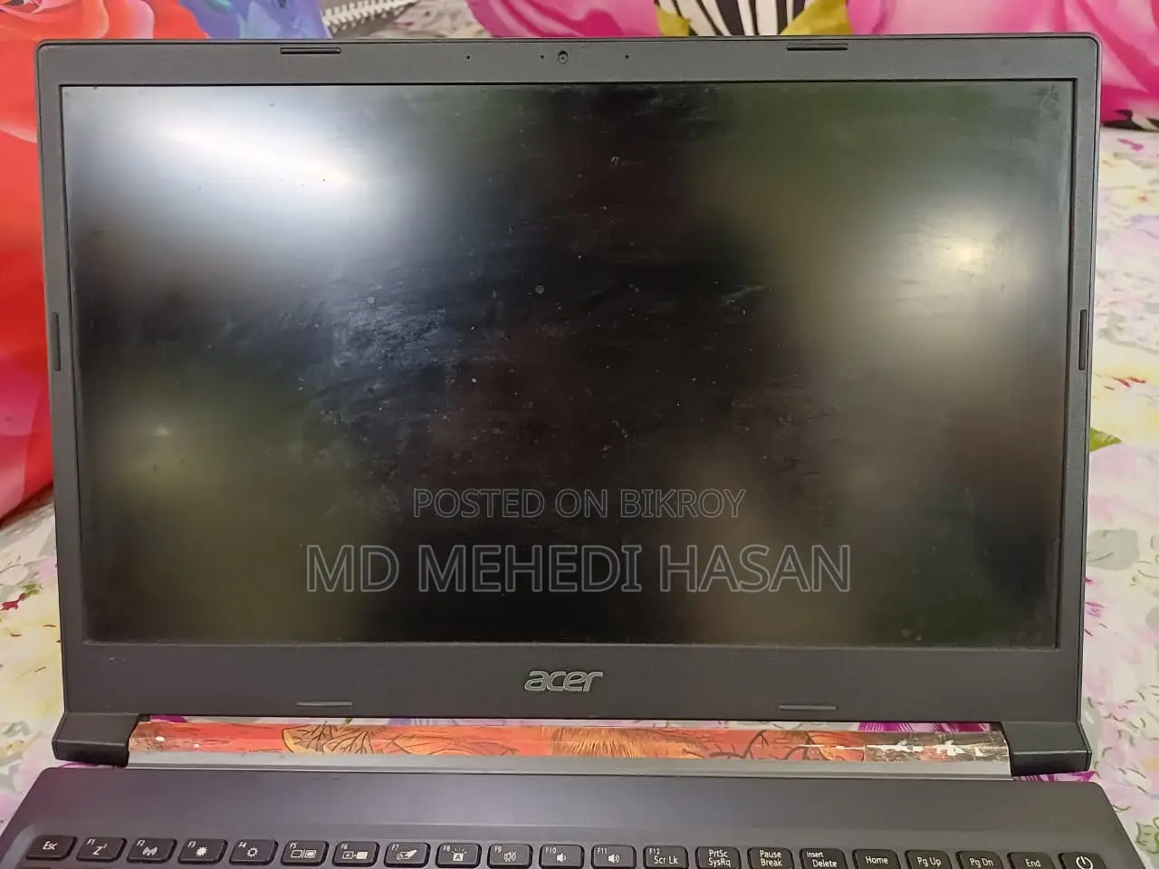 ল্যাপটপ এসার অ্যাসপায়ার ৭ ৮জিবি এএমডি রাইজেন ৫ এসএসডি ৫১২জিবি