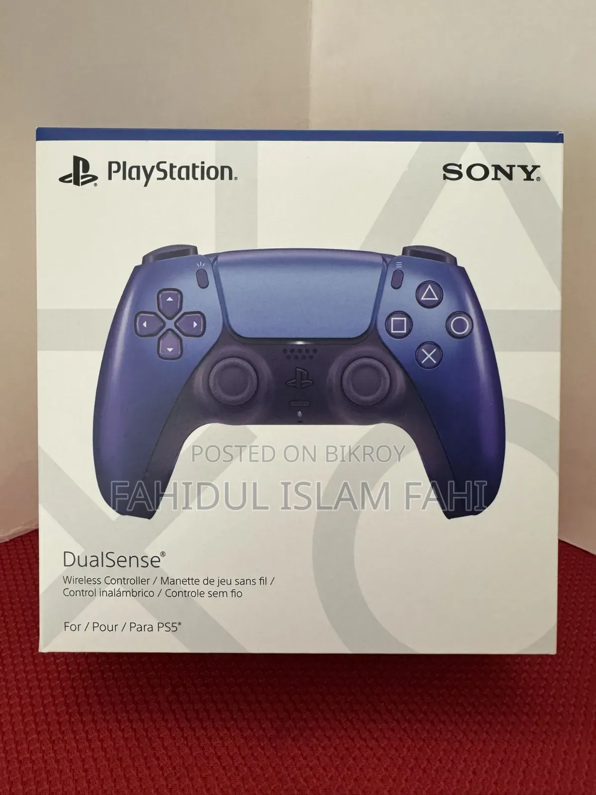 Sony Playstation Dualsense Chroma Indigo Wireless Controller (For Ps5)