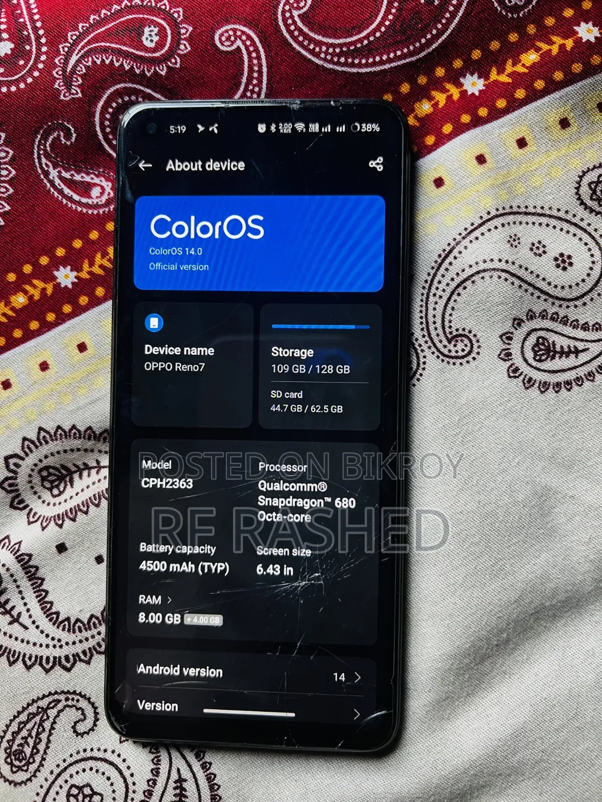 Oppo F21 Pro 128 GB Black