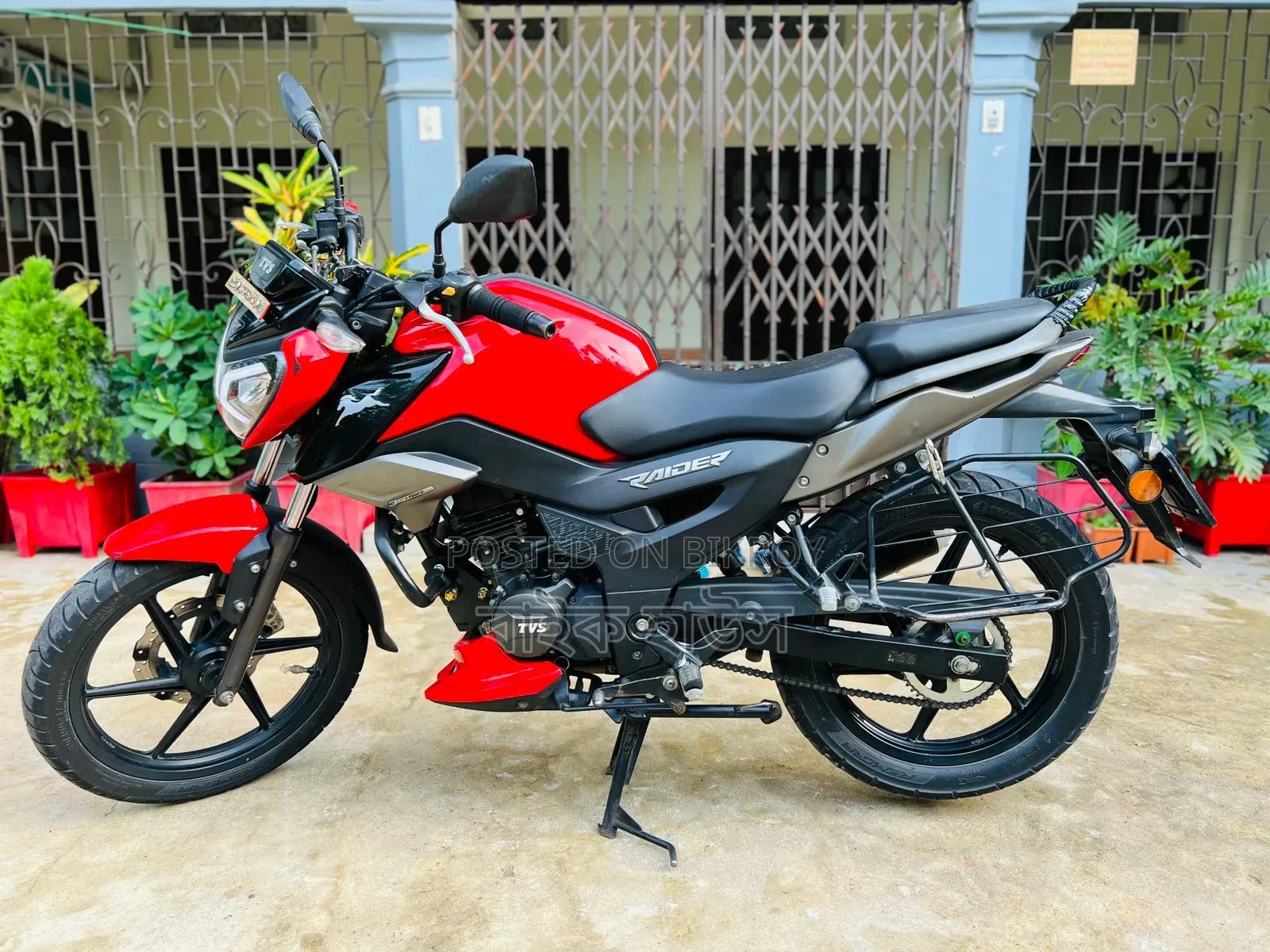 TVS Raider 125 2023 Red
