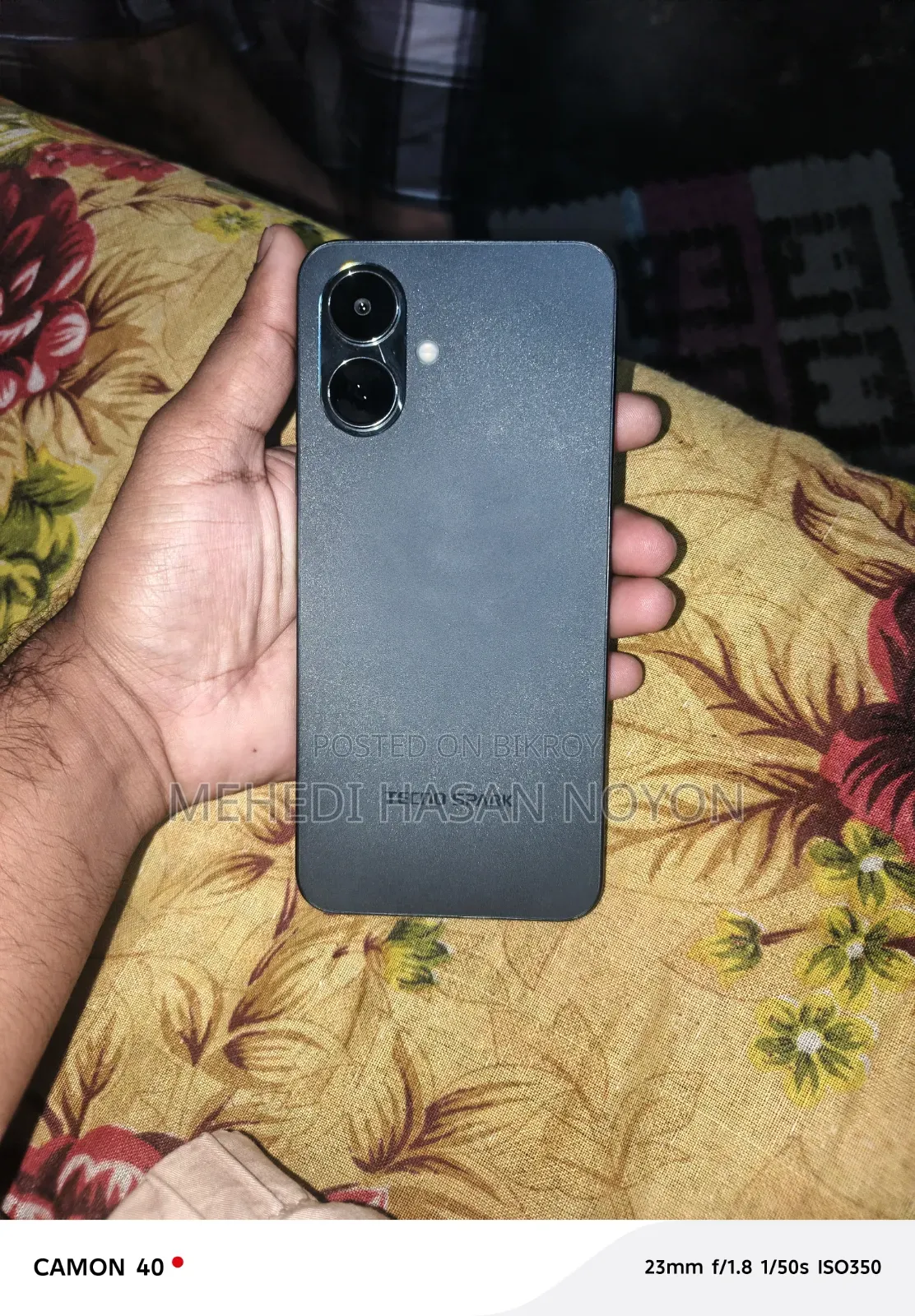 টেকনো স্পার্ক গো ৬৪ জিবি ব্ল্যাক