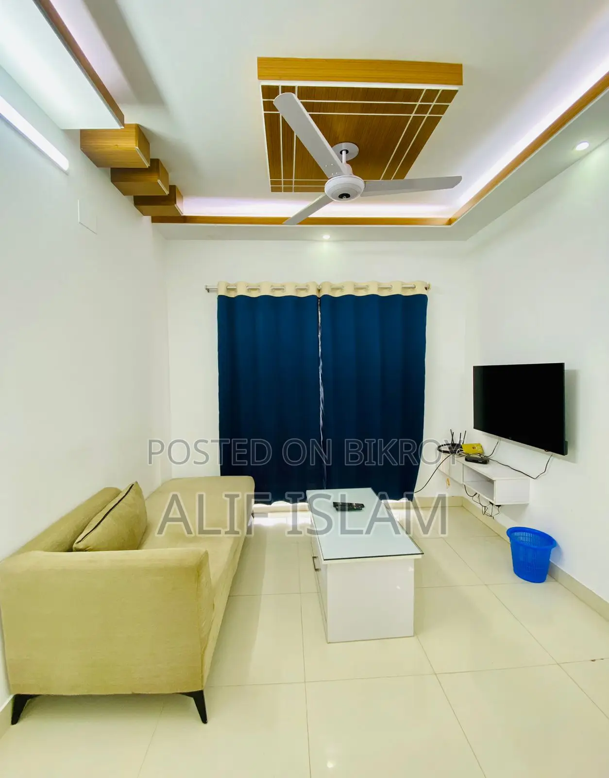 Furnished 2-bedroom apartment in Baridhara for rent