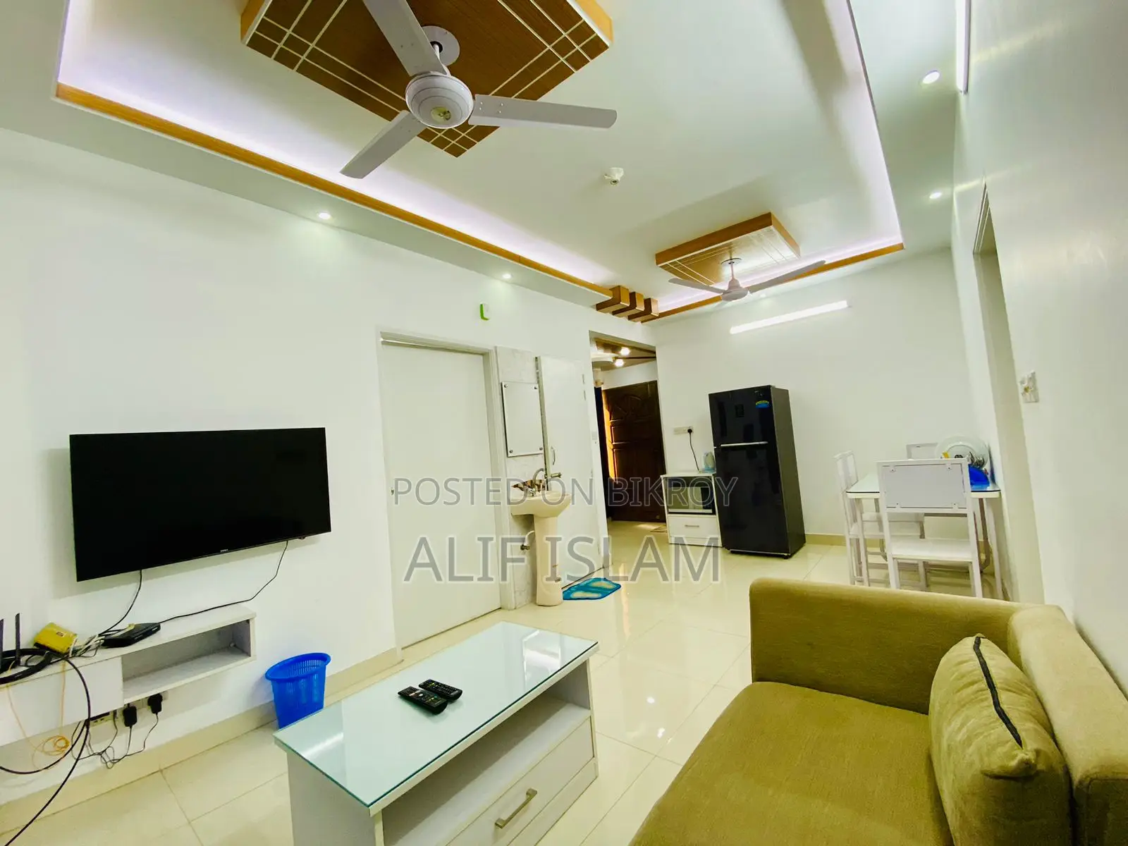 Furnished 2-bedroom apartment in Baridhara for rent