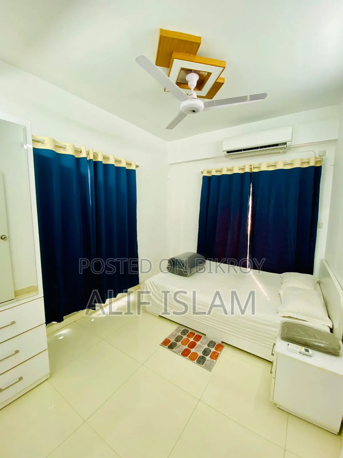 Furnished 2-bedroom apartment in Baridhara for rent