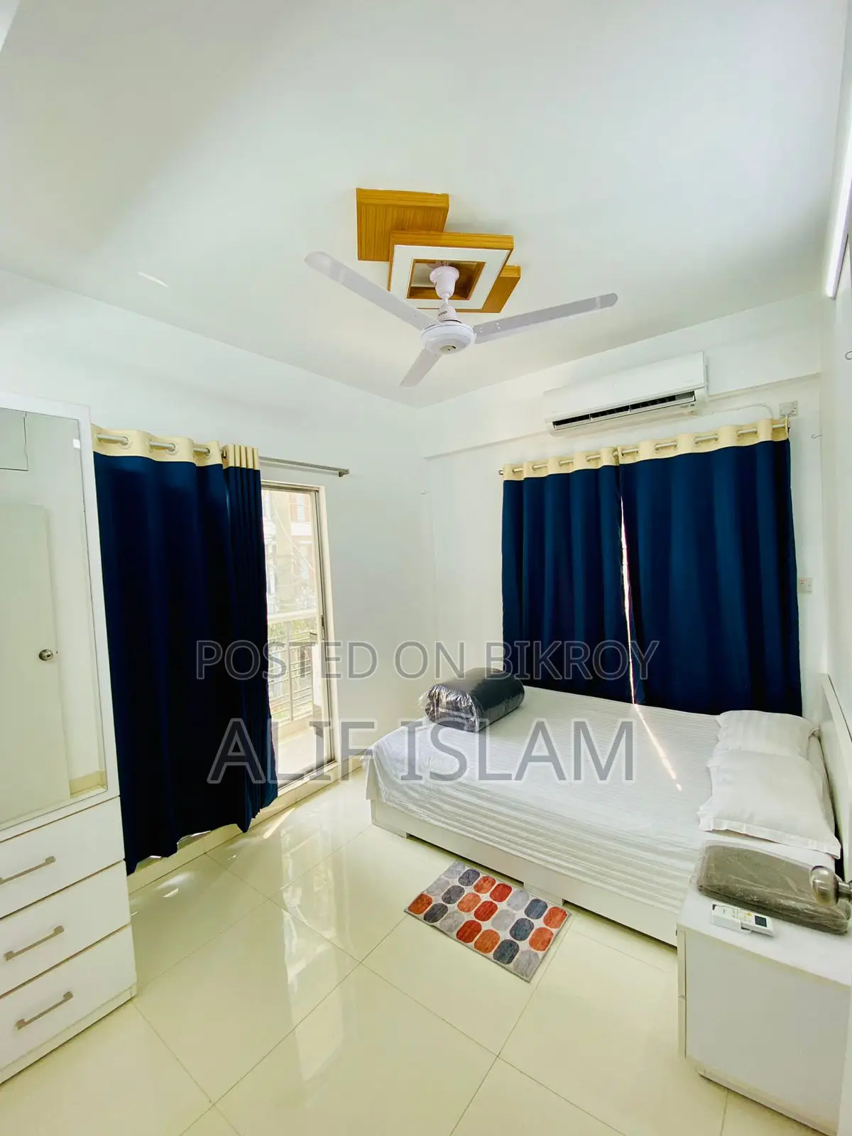 Furnished 2-bedroom apartment in Baridhara for rent