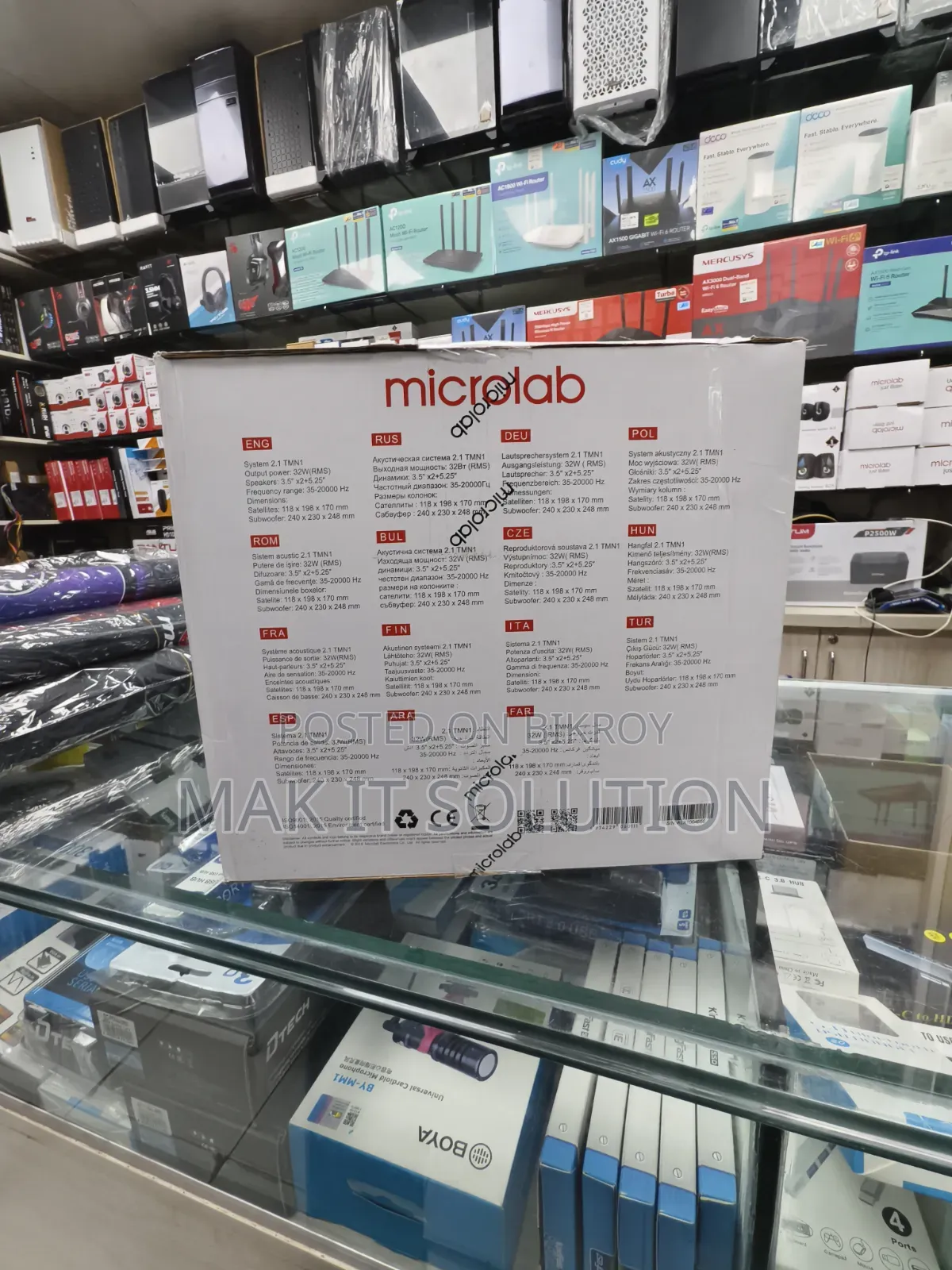 Microlab Tmn1 Bt 2.1 Multimedia Bluetooth Speaker