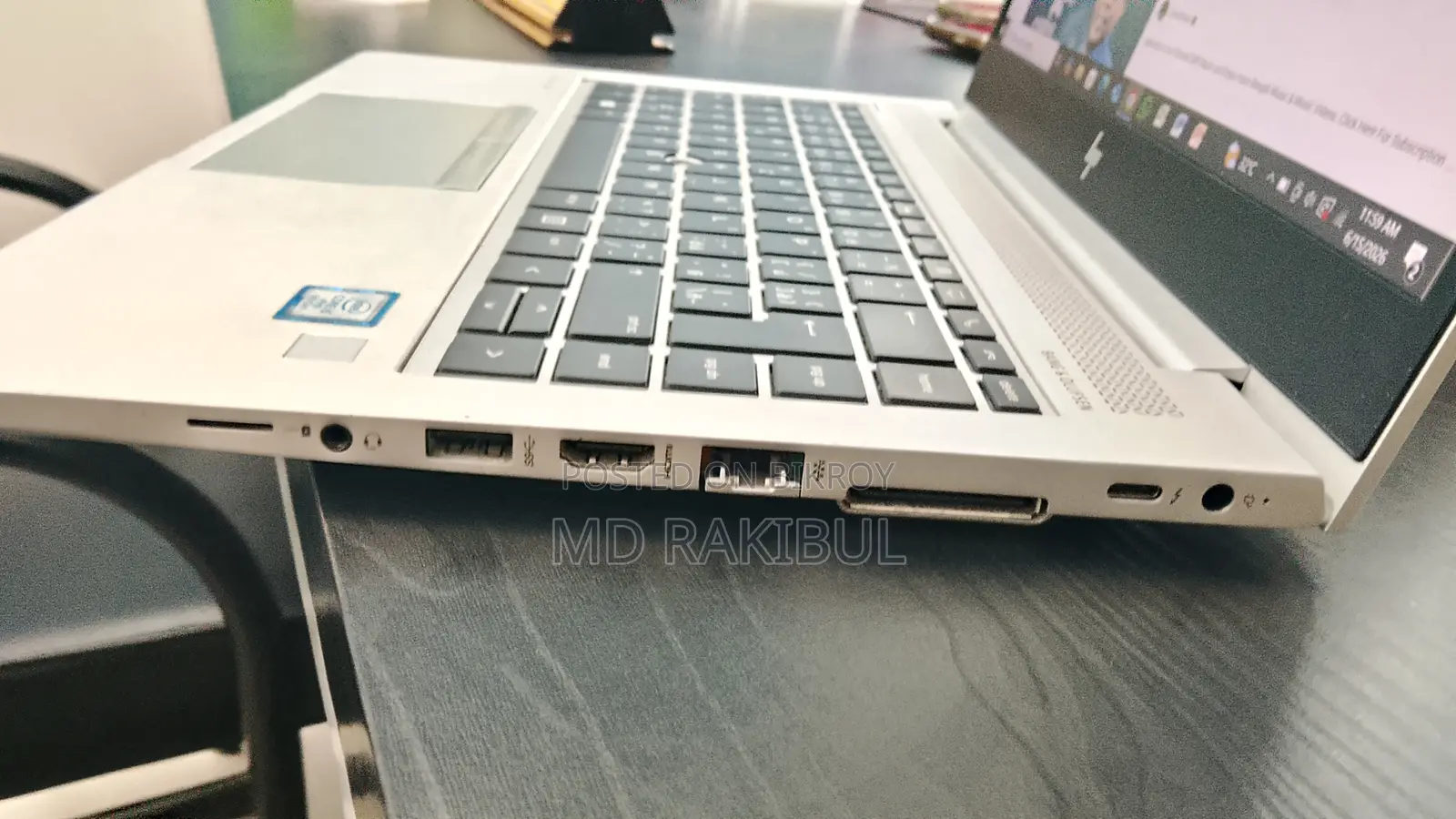 Laptop HP EliteBook 840 G8 8GB Intel Core i5 HDD 256GB