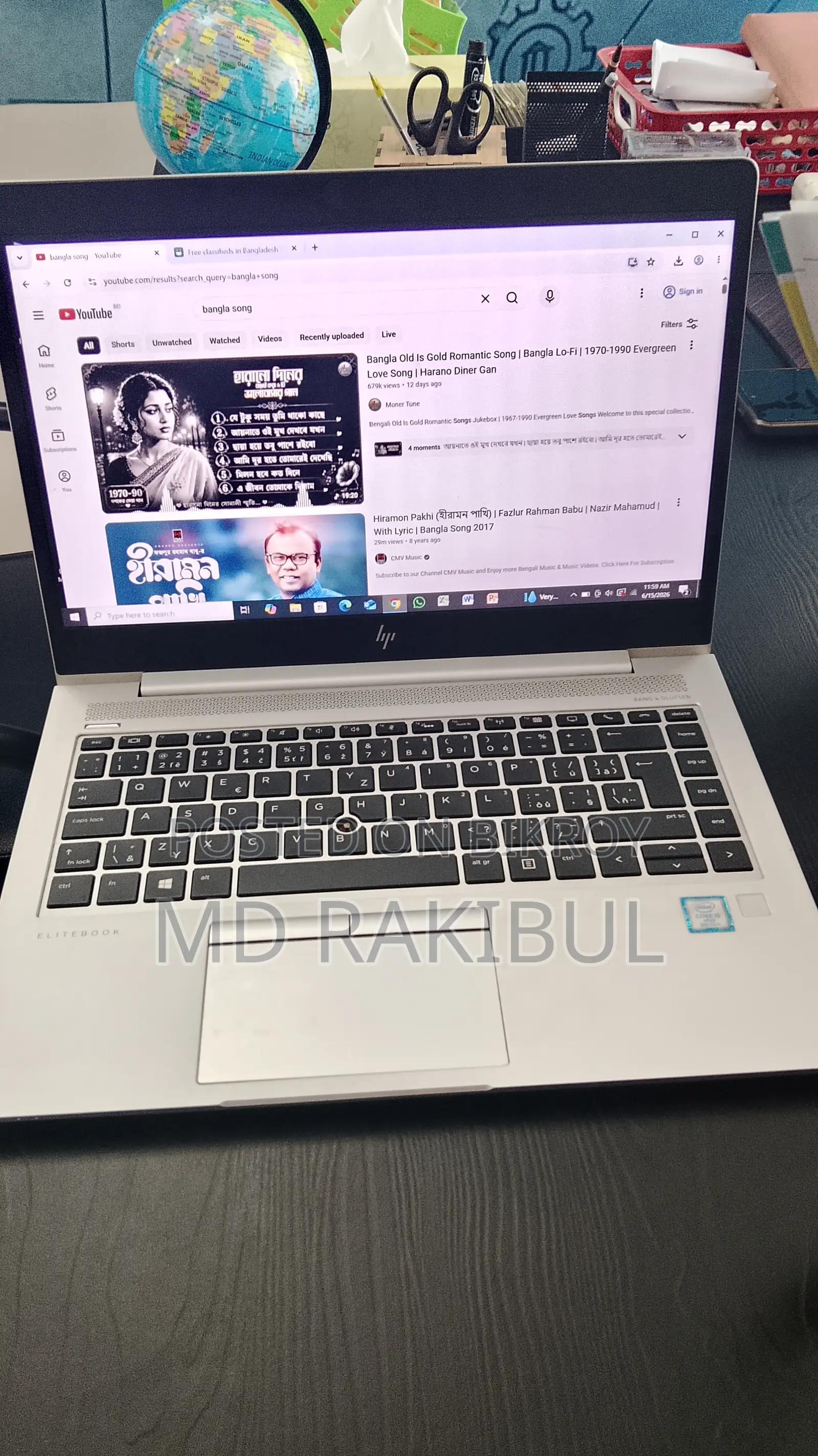 Laptop HP EliteBook 840 G8 8GB Intel Core i5 HDD 256GB