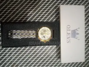 Brand New Olevs 6712 Skeleton Quartz Watch. Poly Intact. With Box.