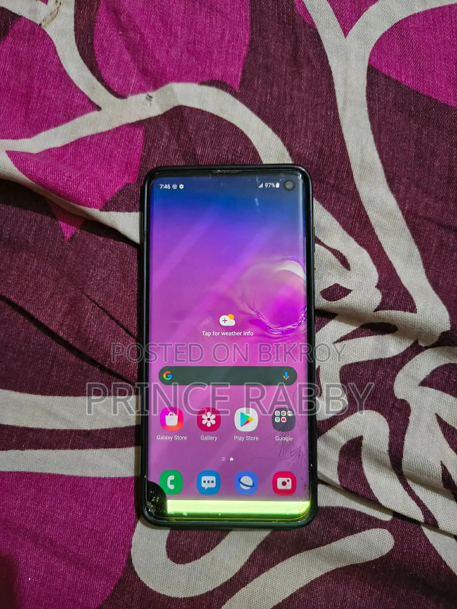 Samsung Galaxy S10 128 GB Blue