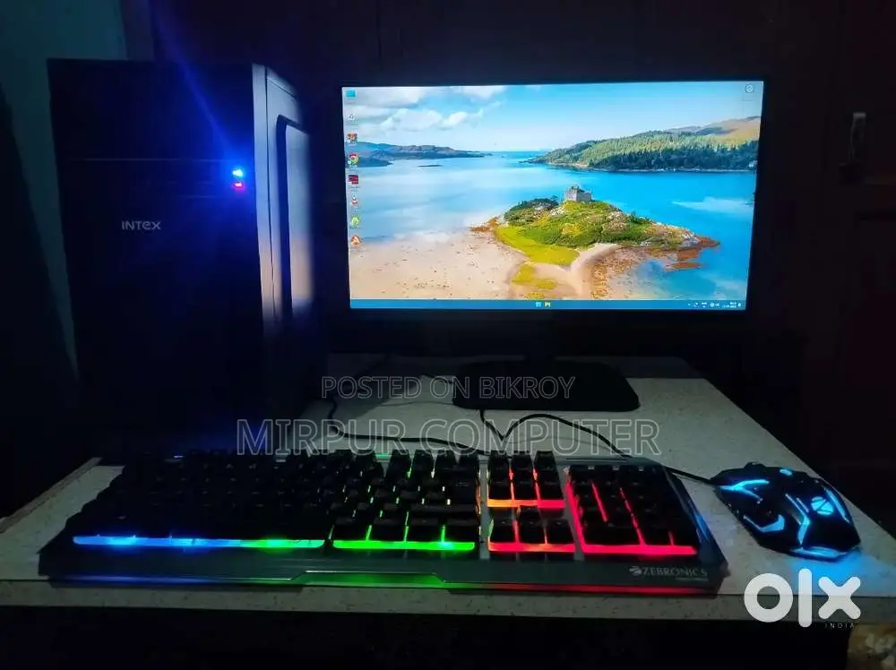 Desktop Computer 8GB Intel Core I5 SSD 256GB