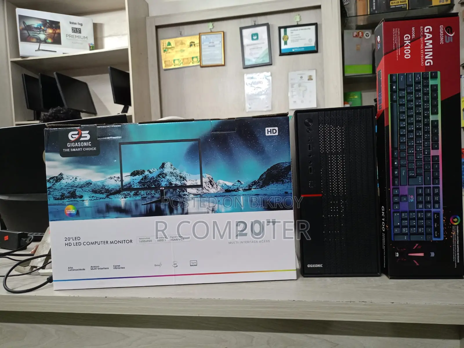 New Desktop Computer 16GB Intel Core i5 SSD 256GB