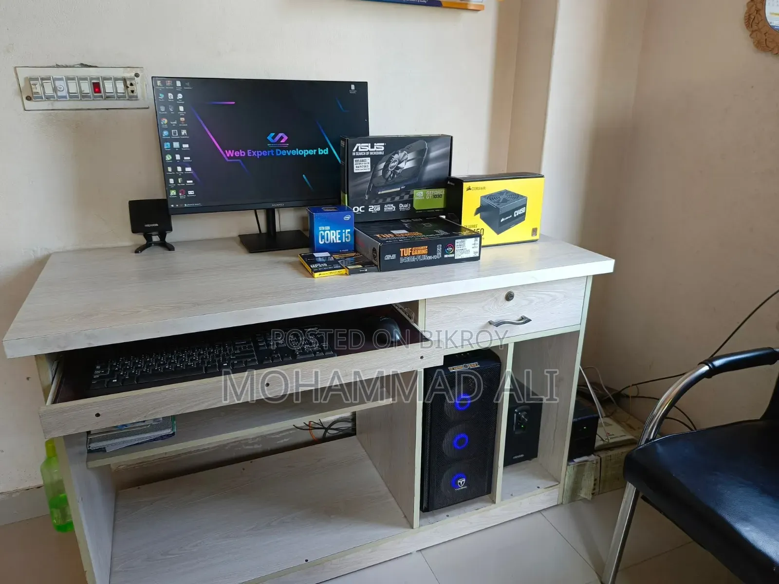 Desktop Computer Asus 8GB Intel Core i5 HDD 500GB