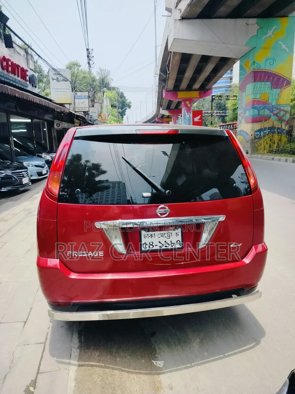 Nissan Presage 2005 Red