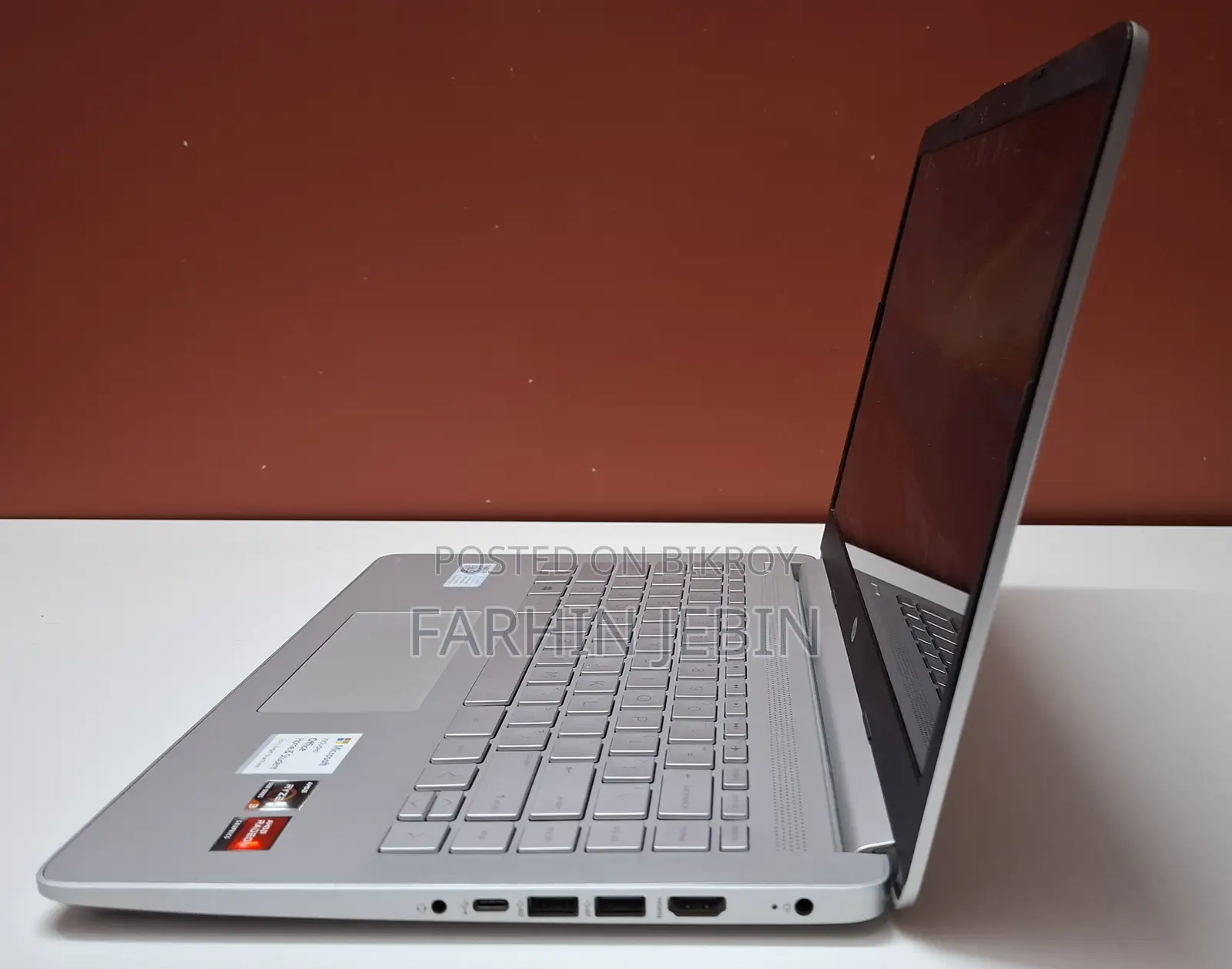 Laptop HP 14S 8GB AMD Ryzen 3 SSD 500GB