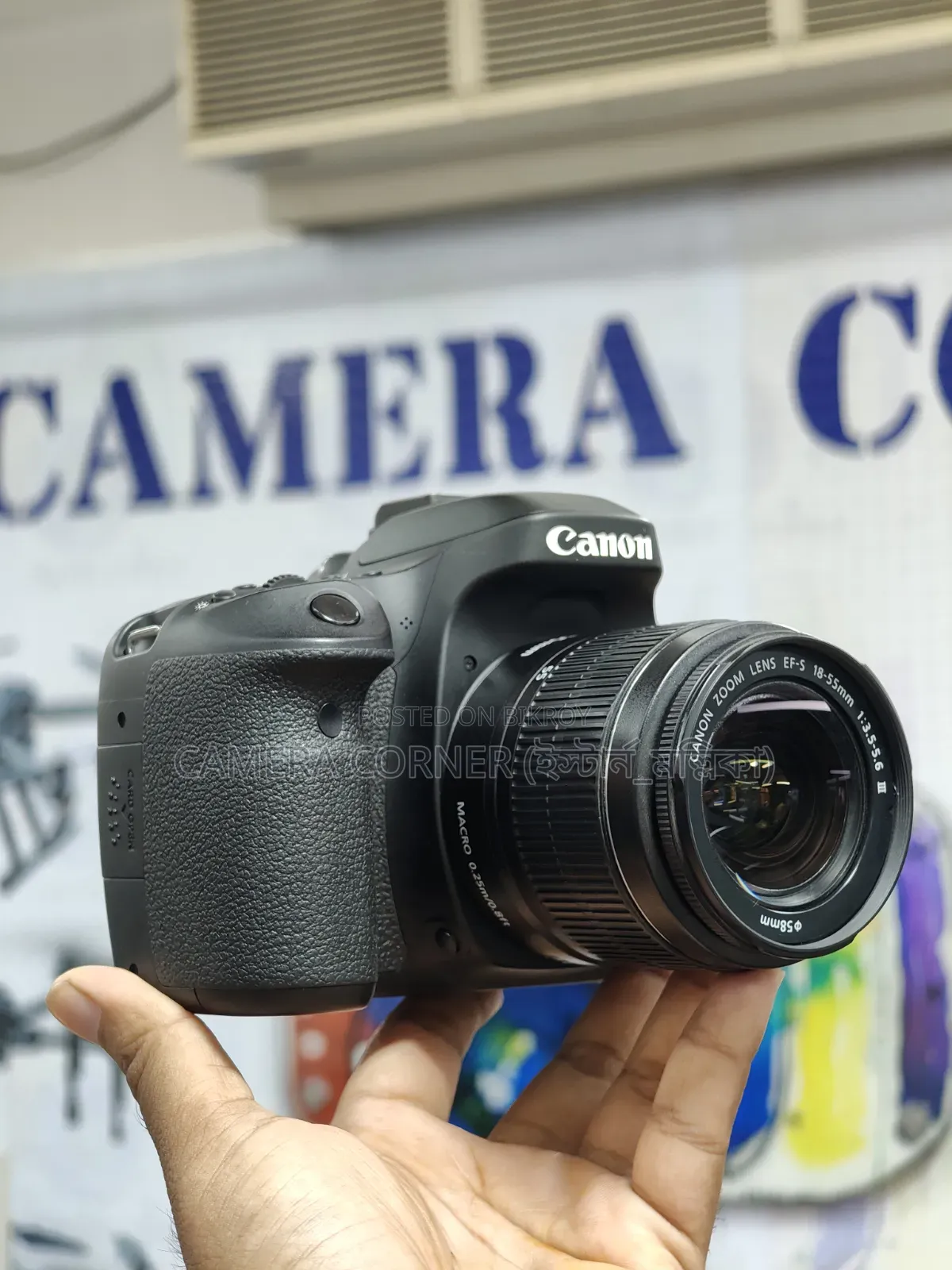 Canon 80d+18-55mm Lens