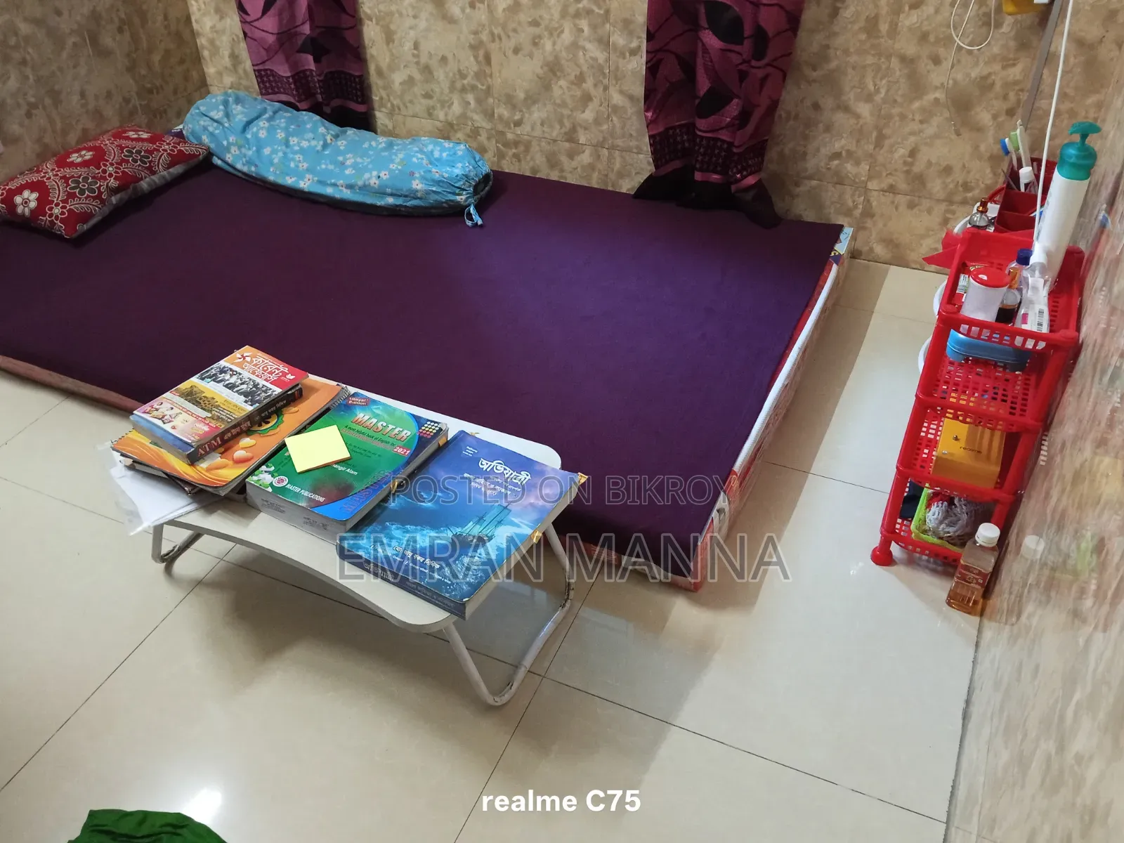 Furnished 1-bedroom Apartment in Abir, Shewrapara for rent