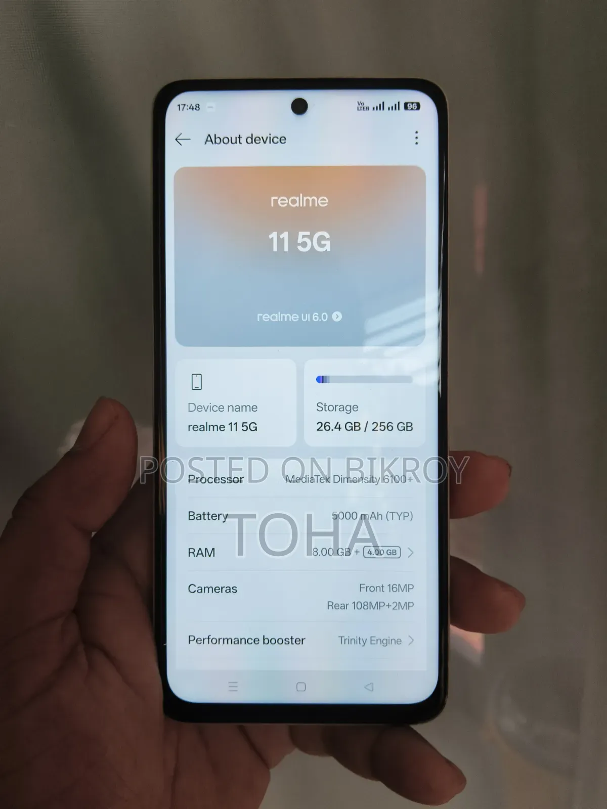 Realme 11 5G 256 GB Gold