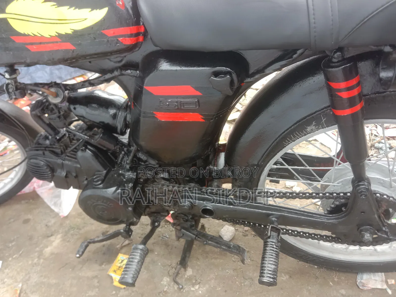 Yamaha DT125 1999 Black