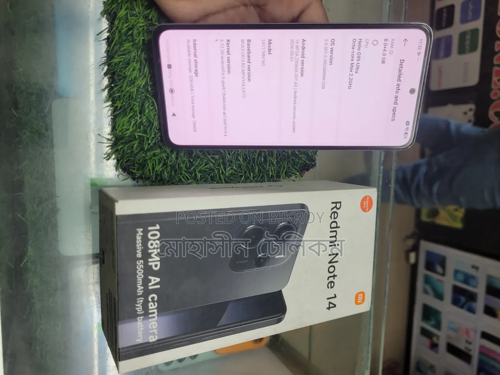 Xiaomi Redmi Note 14 4G 256 GB White