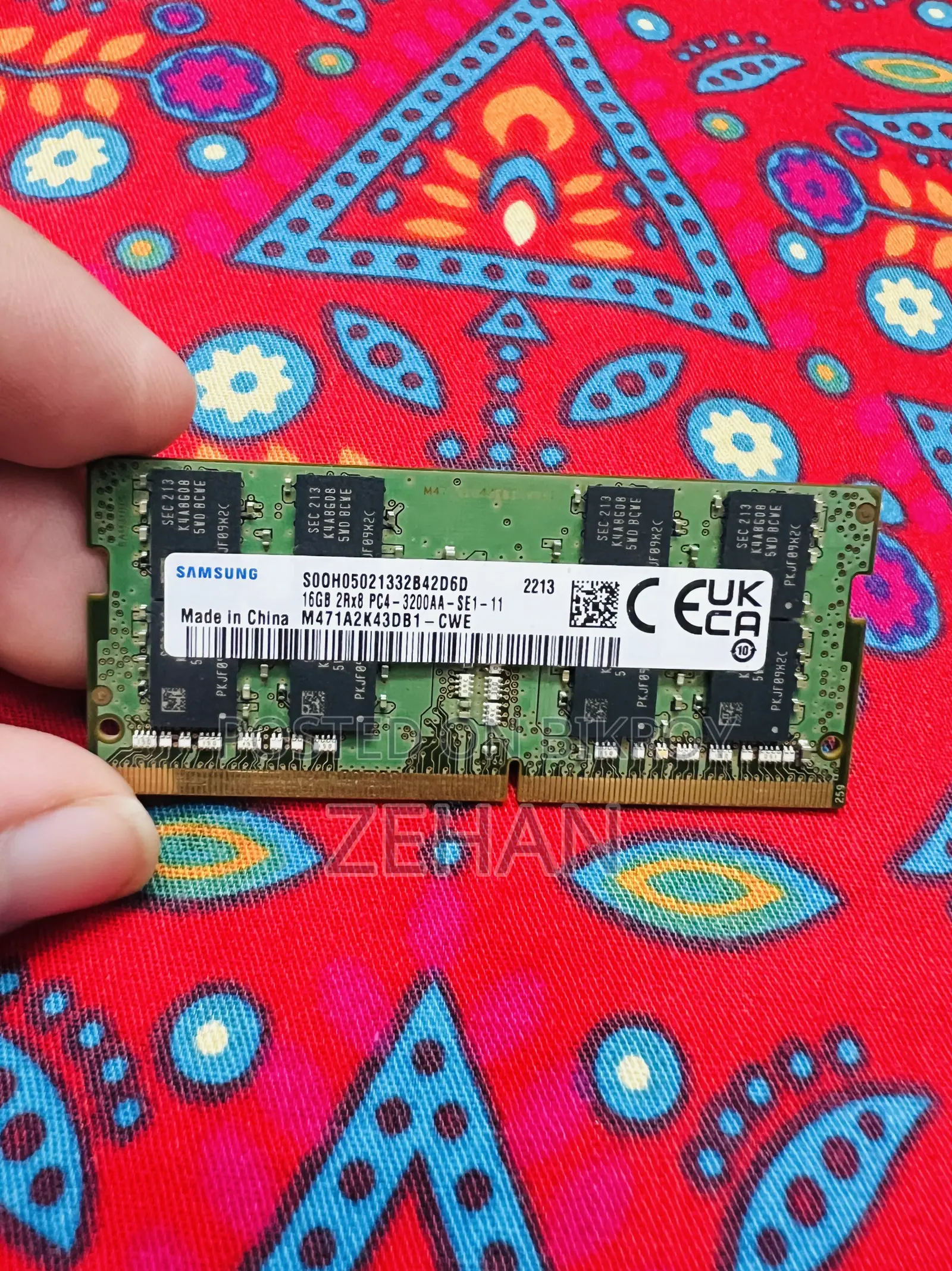 DDR 4 16 GB Laptop RAM 3200 MHz