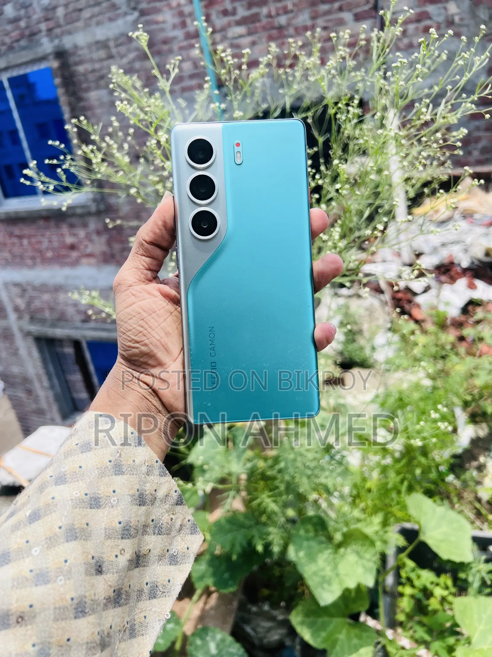 Tecno Camon 40 Pro 4G 256 GB Blue
