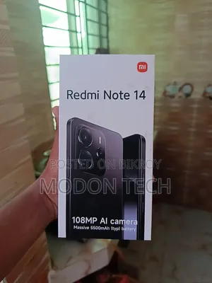 Xiaomi Redmi Note 14 4G 128 GB Black