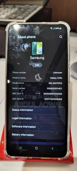 Samsung Galaxy A04s 64 GB Blue