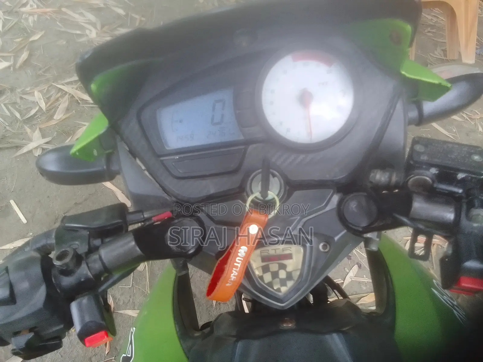 TVS Apache RTR 160 2V 2019 Green