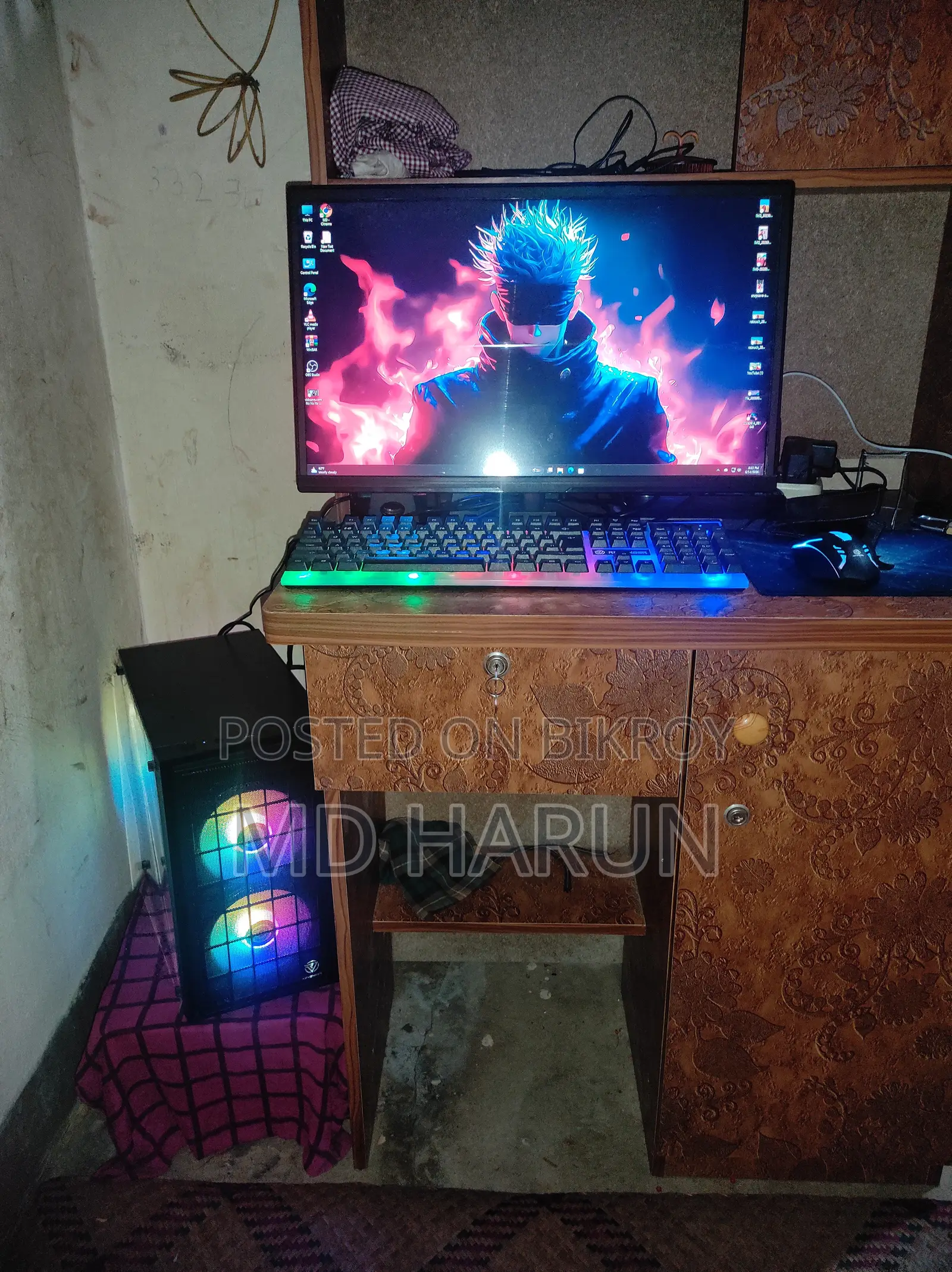 Desktop Computer Digital Storm Aventum 8GB AMD Ryzen 5 SSD 128GB