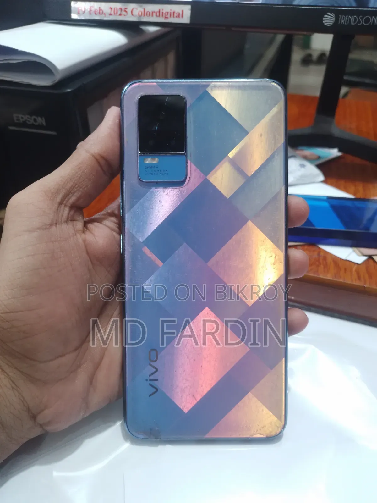 Vivo Y73s 128 GB Blue