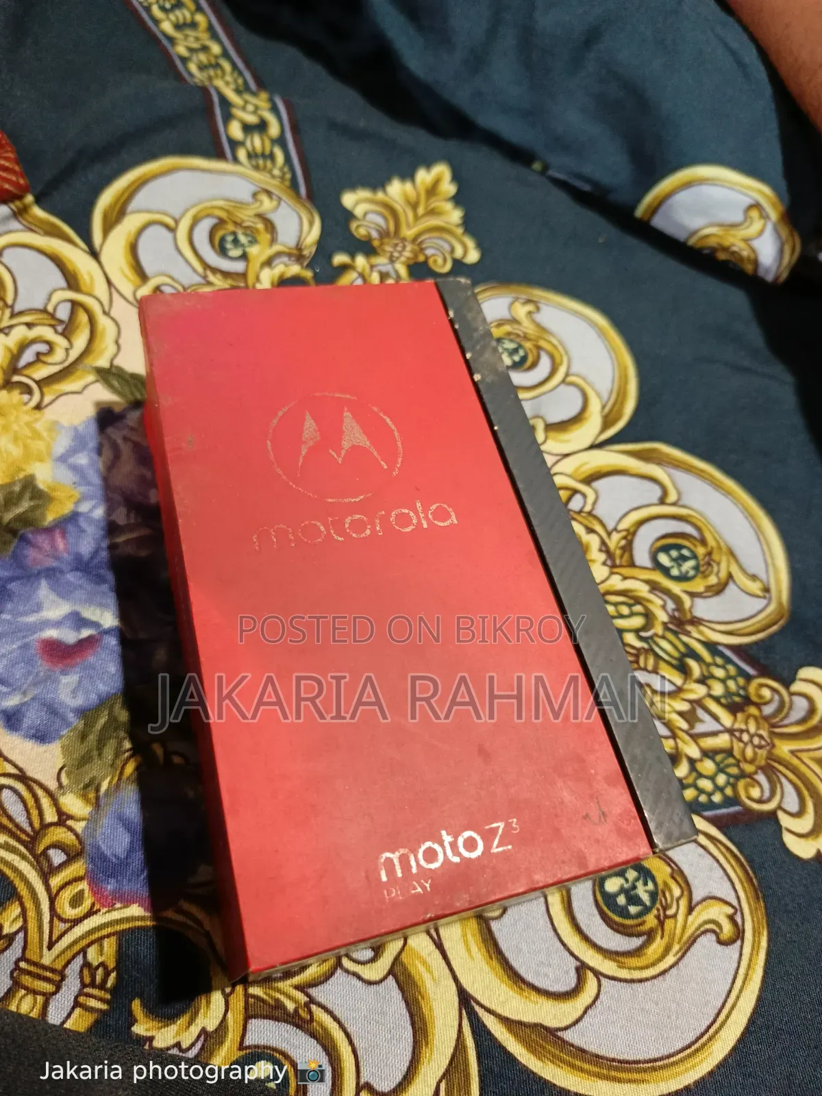 মটোরোলা মটো জেড৩ প্লে ৩২ জিবি কালো