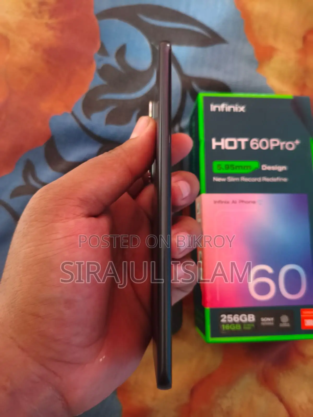 Infinix Hot 60 Pro+ 256 GB Black