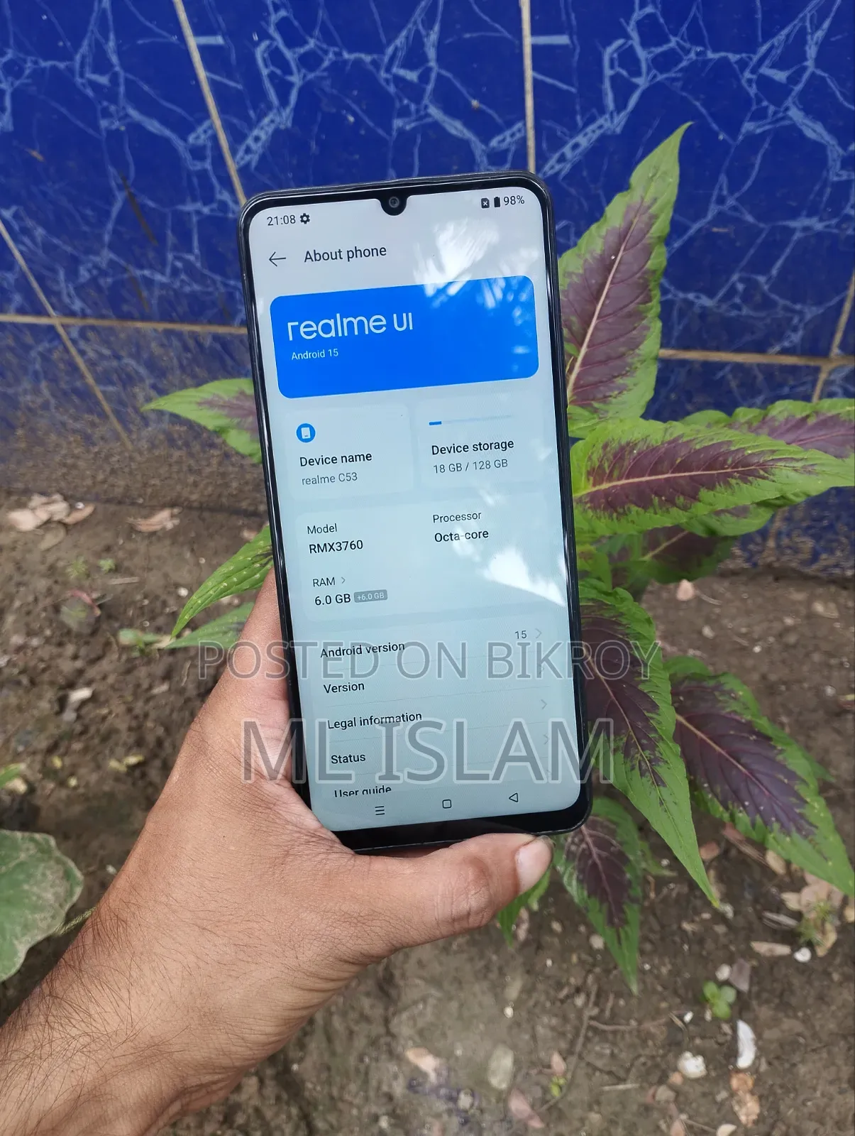 Realme C53 128 GB Black