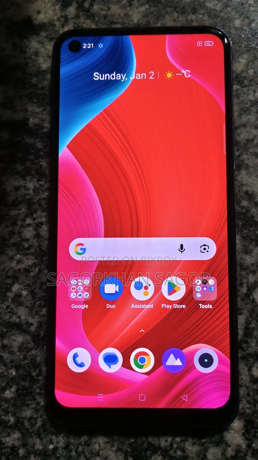 Realme C17 128 GB Blue
