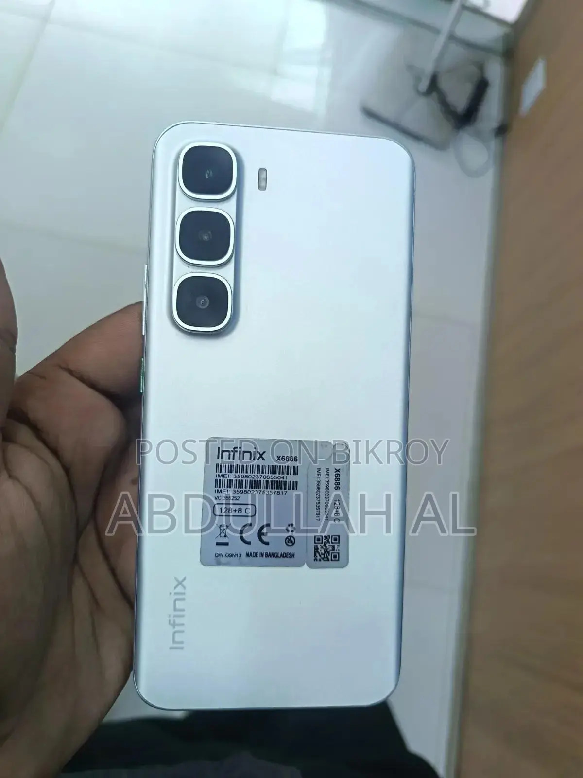 Infinix Hot 60 Pro+ 128 GB Silver