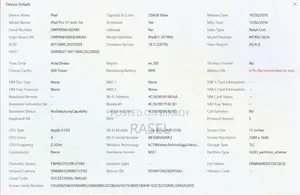 Apple iPad Pro 11 (2018) 256 GB Silver