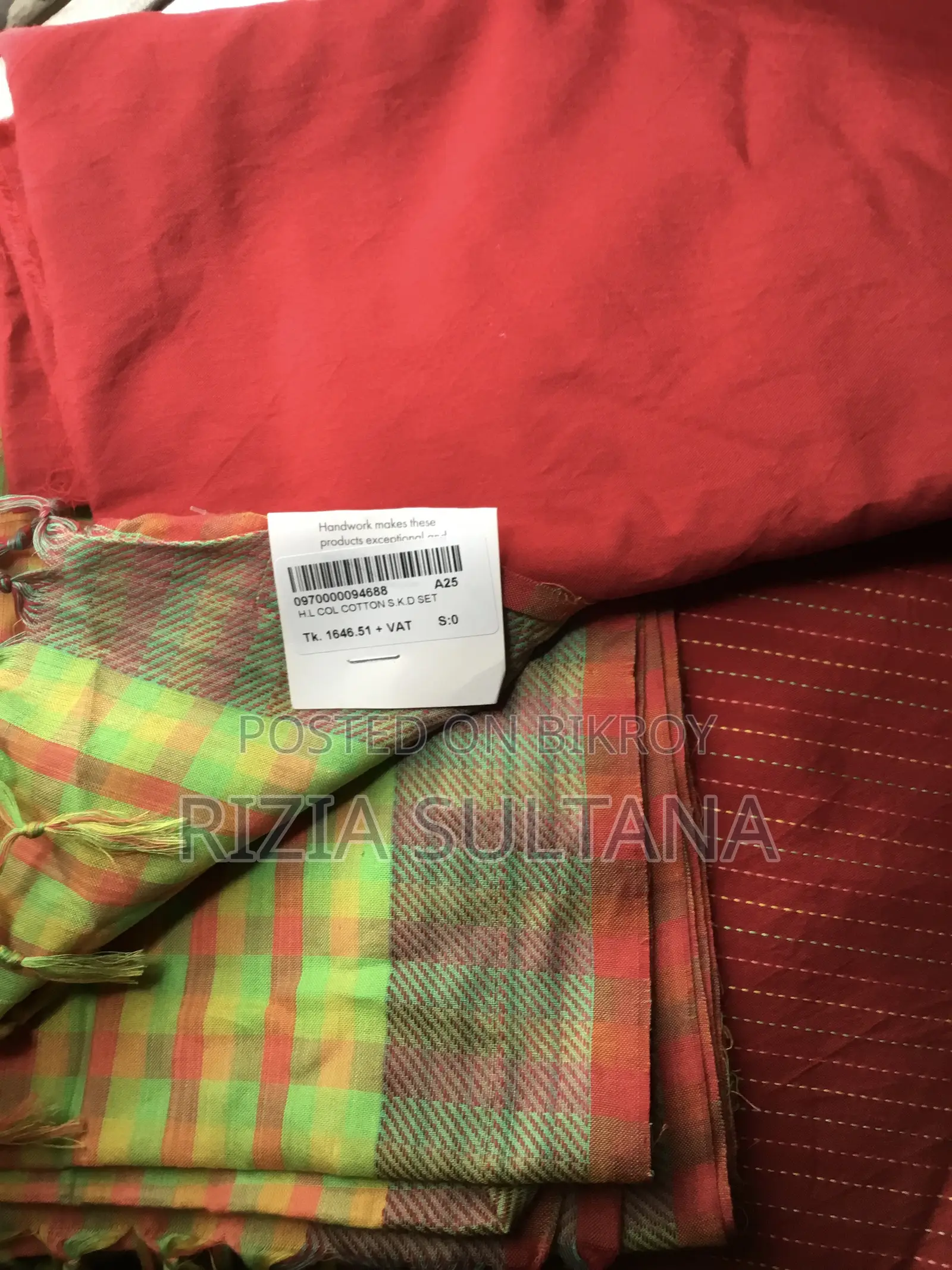 Aarong Unstitched Three Piece
