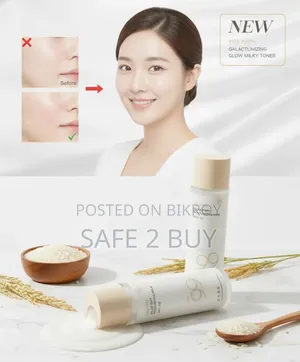 Original Korean Glass Skin Toner - Dabo Rice PDRN Milky Toner