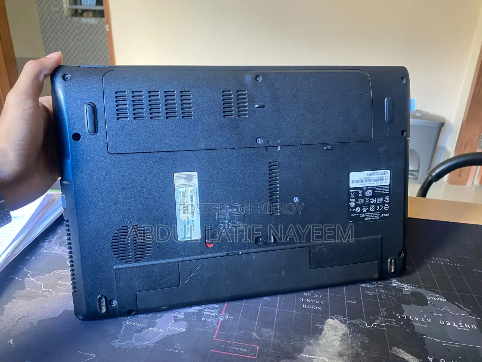 Laptop Acer Aspire 4740 4GB Intel Core i3 HDD 500GB