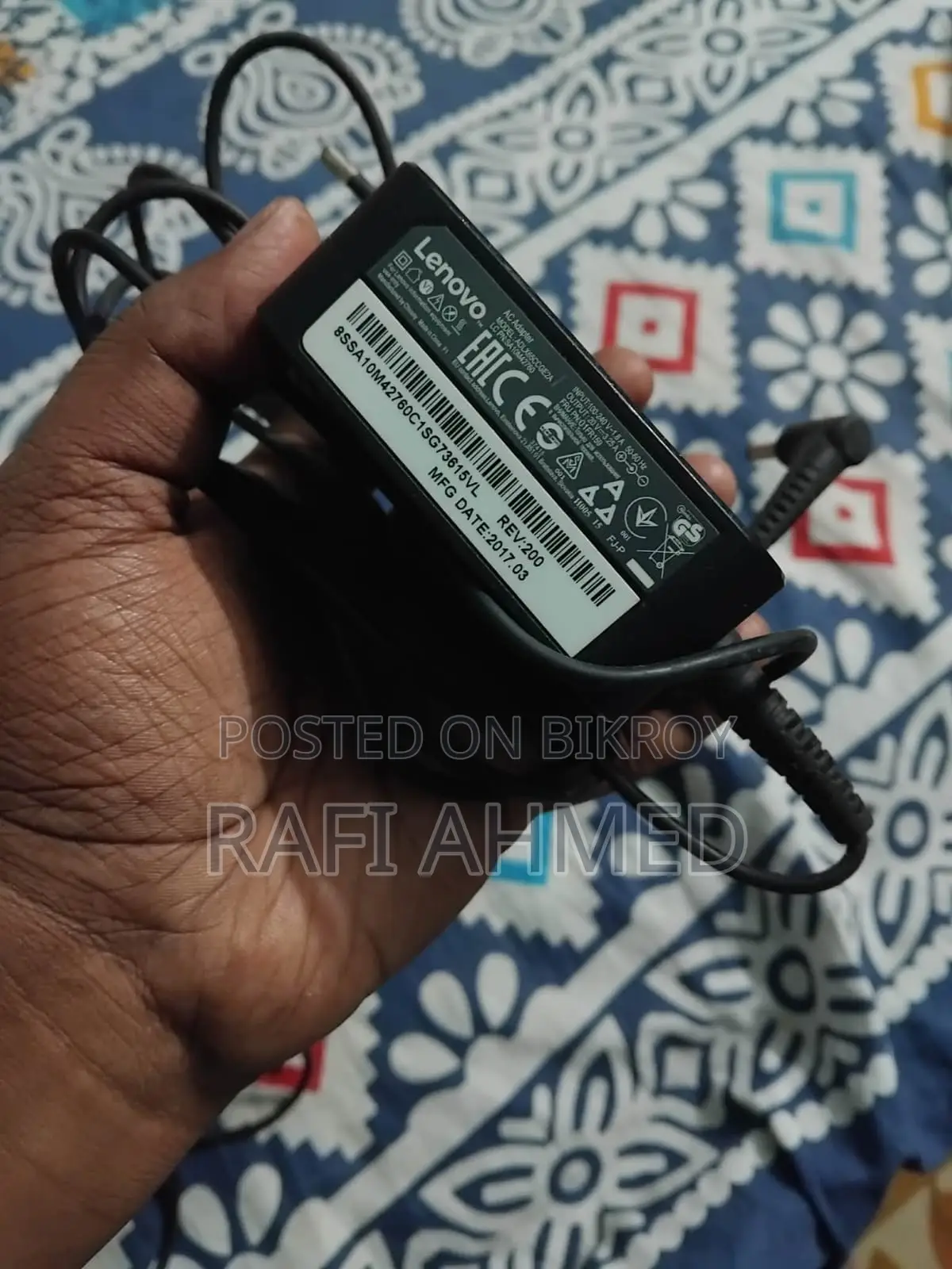 Lenovo 65w Ac Adapter (Original Charger)