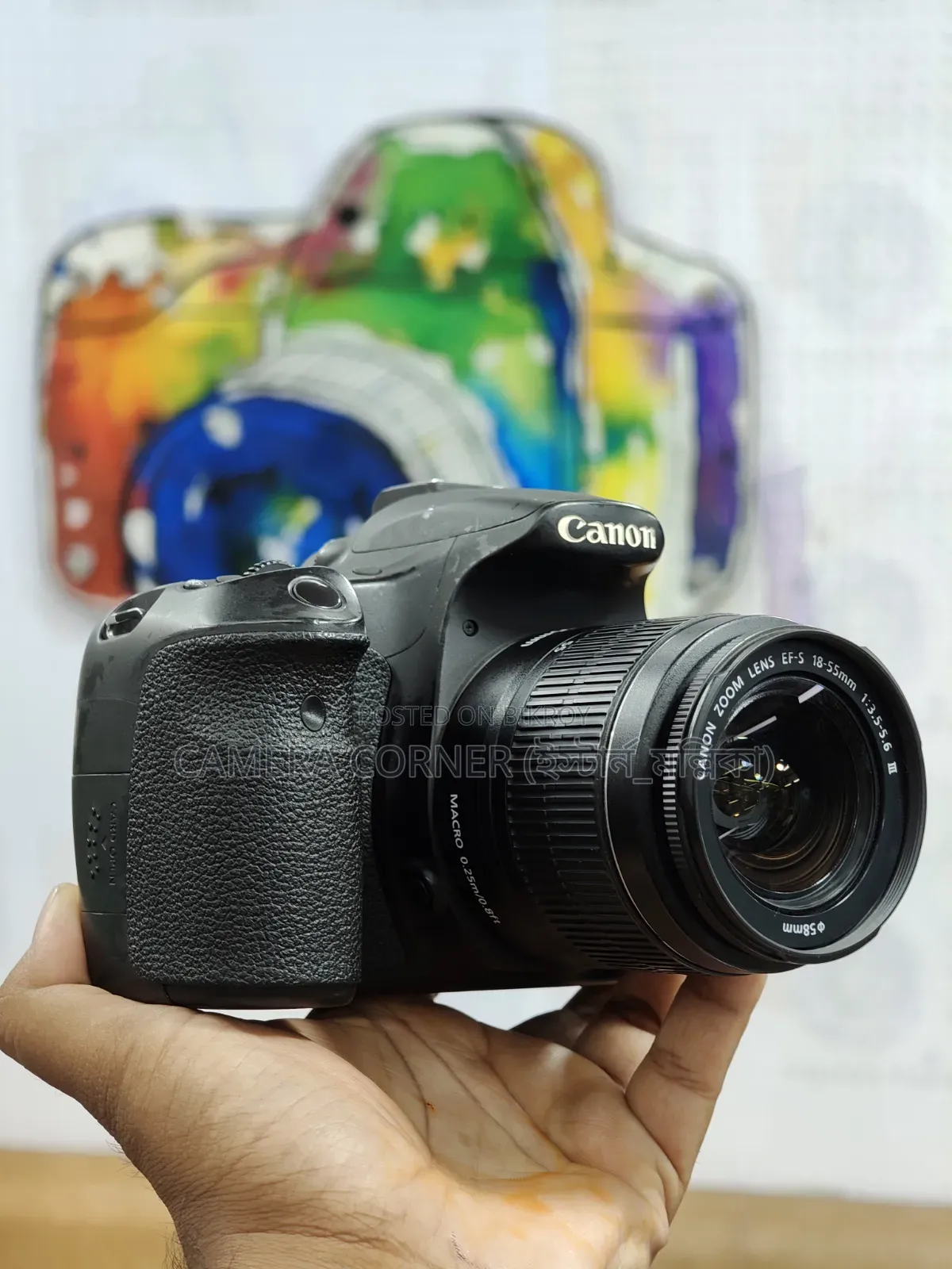 Canon 60d+18-55mm Lens