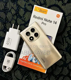 Xiaomi Redmi Note 14 Pro 5G 256 GB Gold