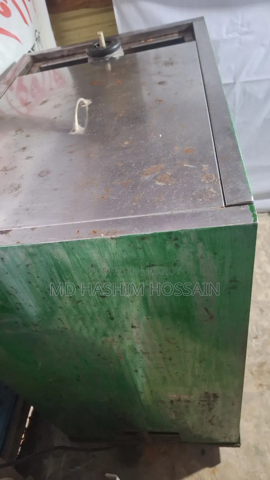কাঠি আইসক্রিম মেশিন।