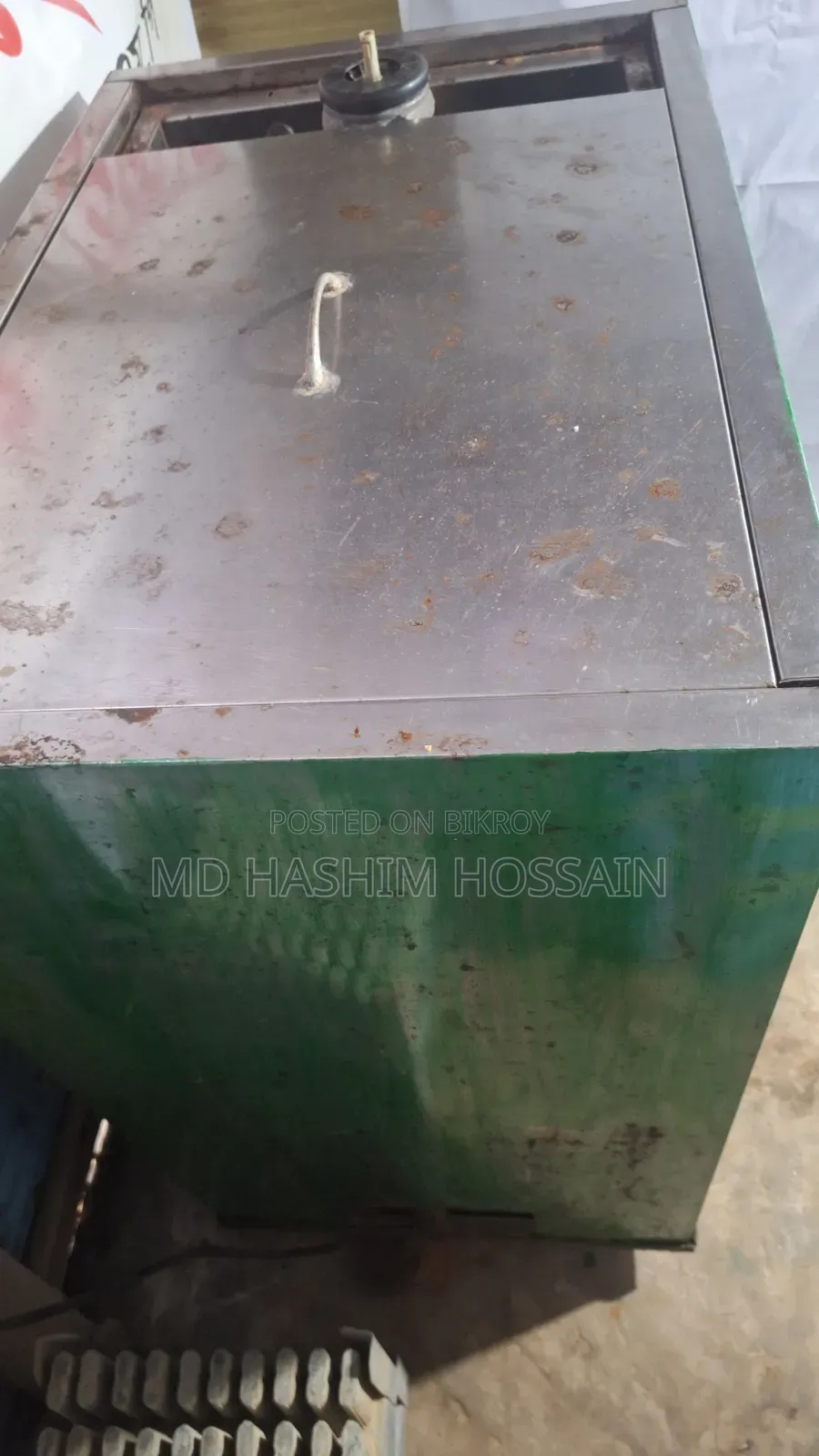 কাঠি আইসক্রিম মেশিন।