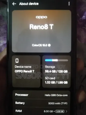 Oppo Reno 8T 128 GB Black