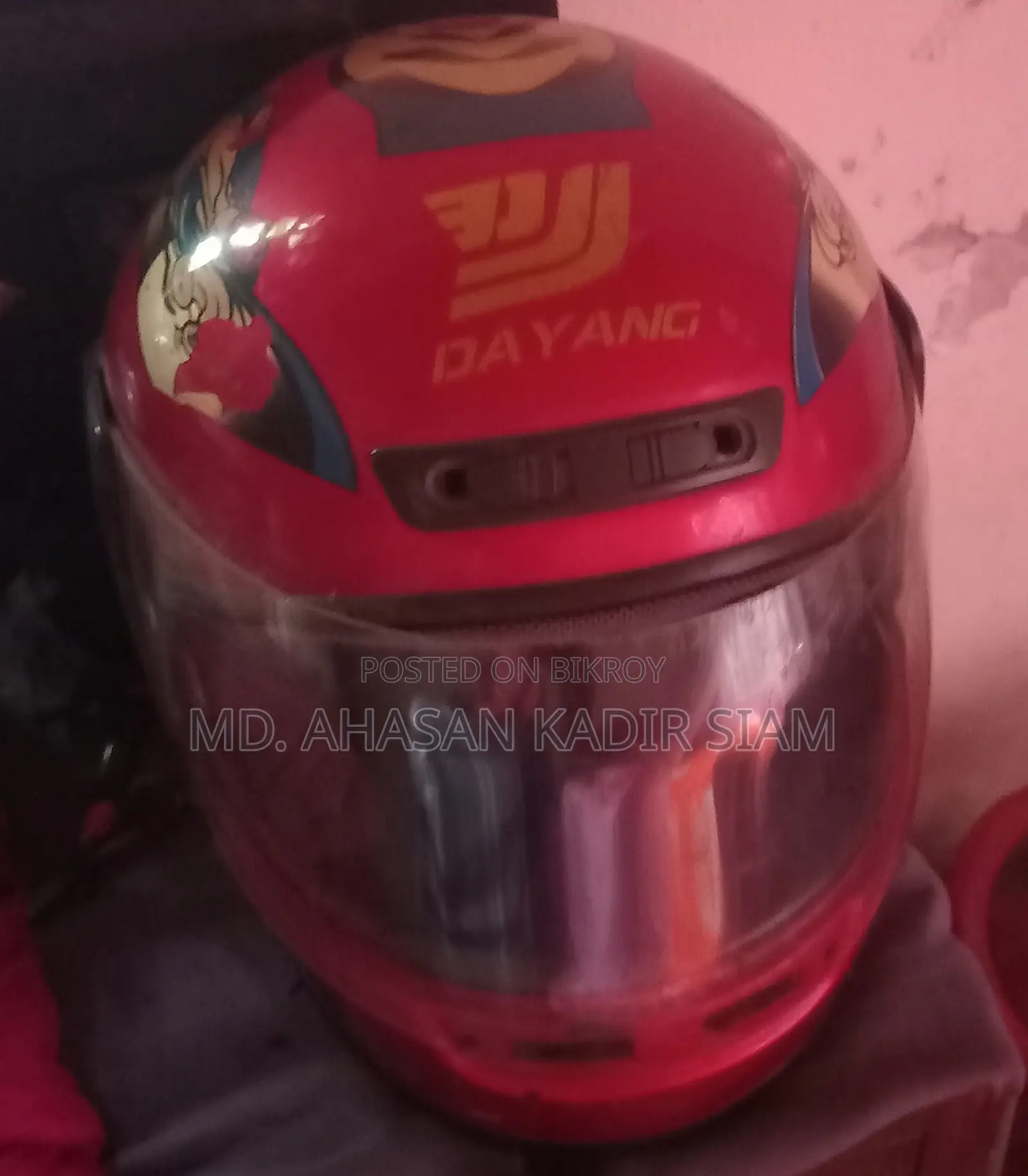 A Helmet Will Be Sold